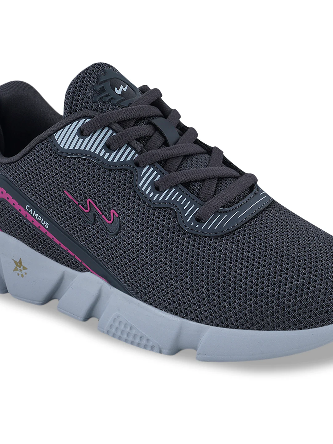 JULIUS Grey Women's Sneakers - Image 4