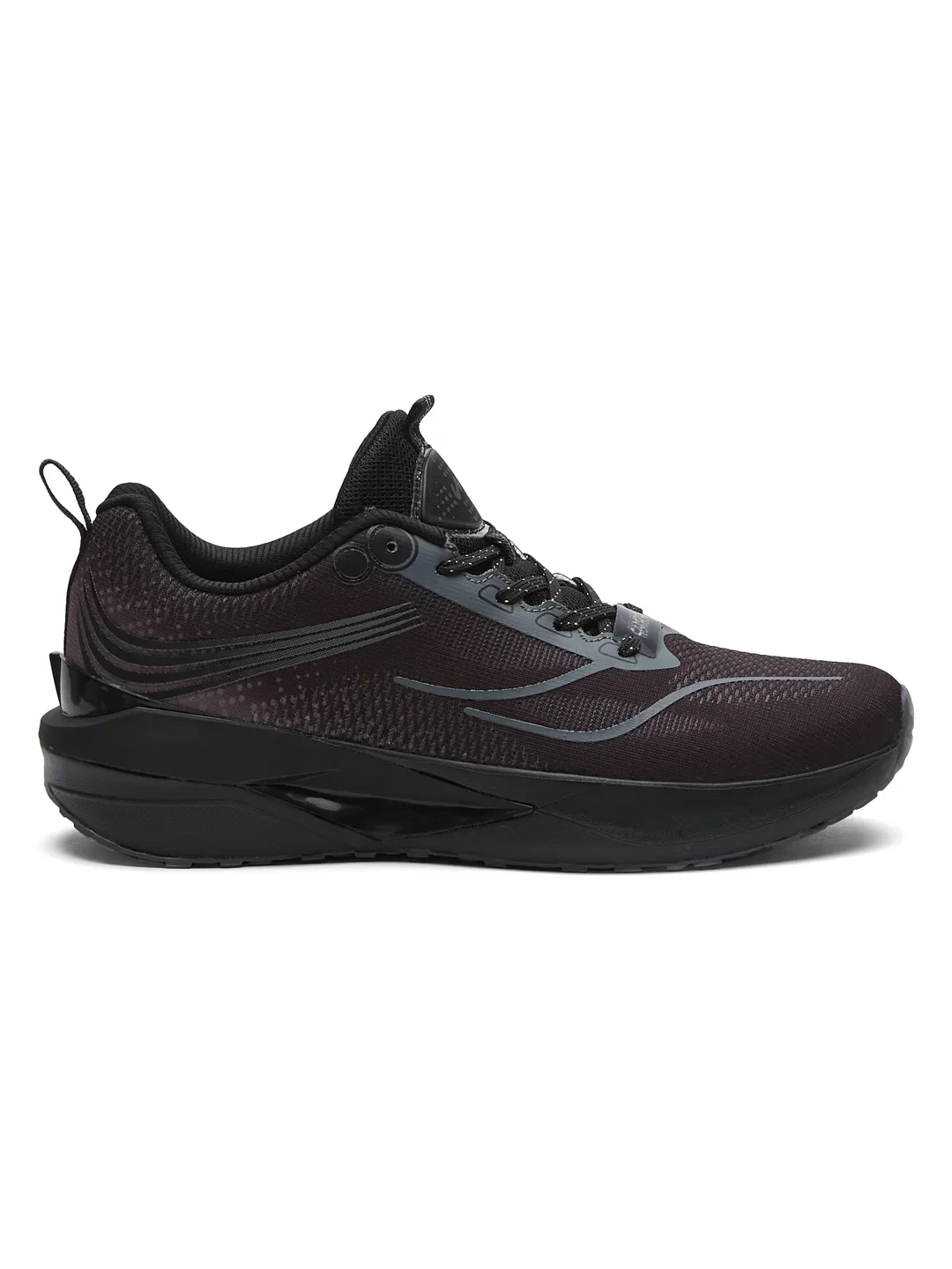 JUNIPER Black Men's Running Shoes - Image 2