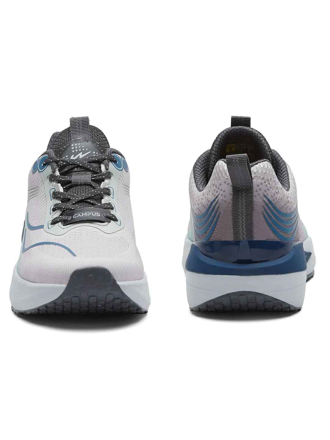 JUNIPER Grey Men's Running Shoes - Image 4
