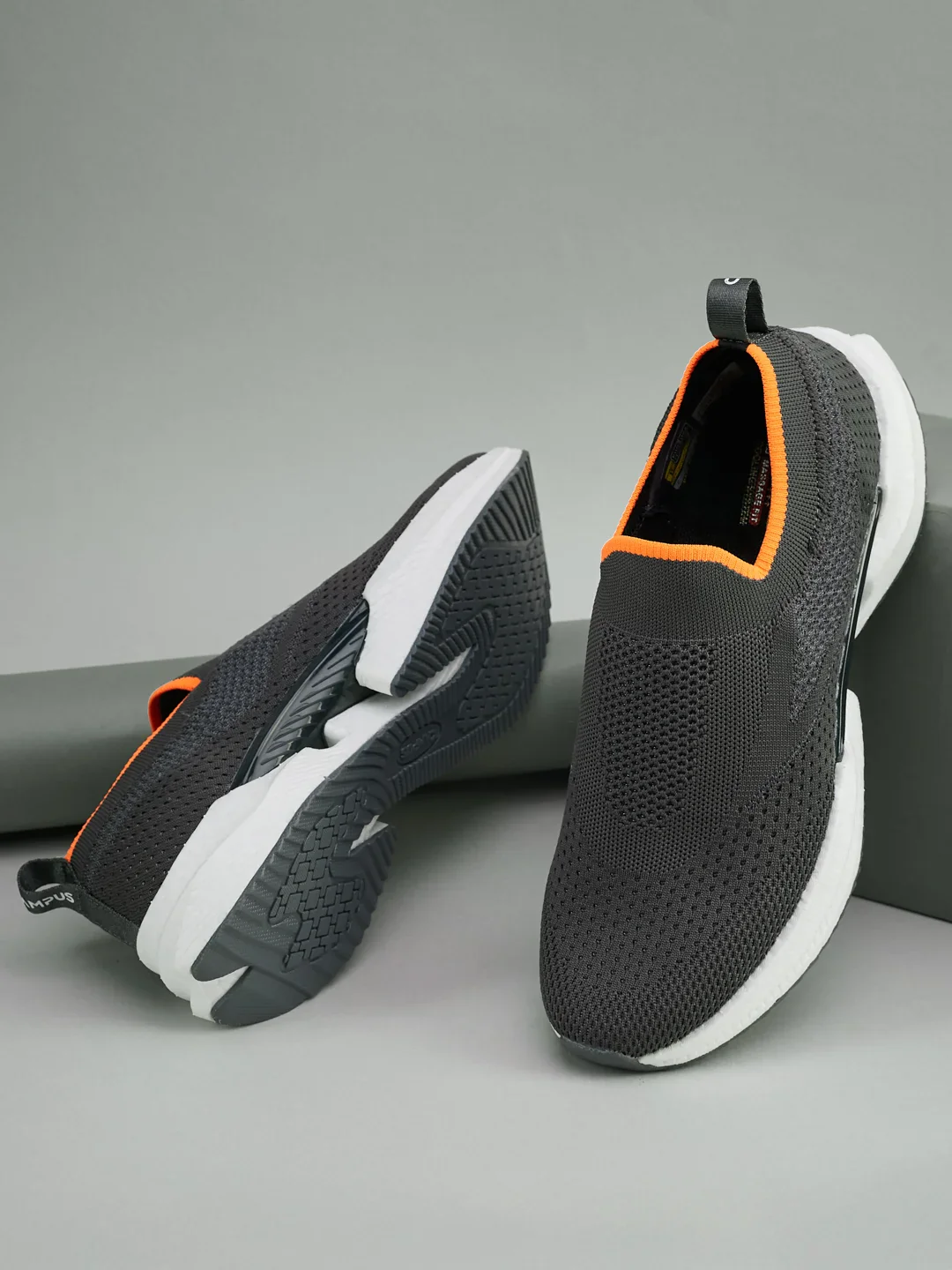 KARP Grey Men's Walking Shoes