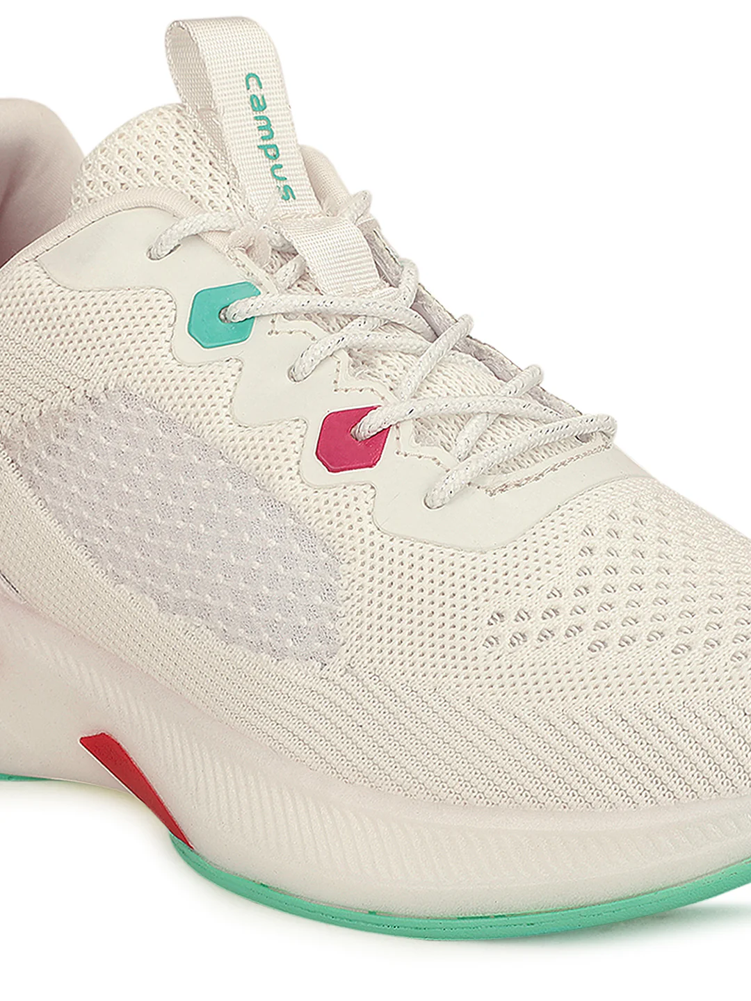 KEREN Off White Women's Running Shoes - Image 4