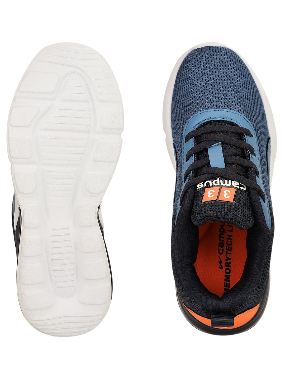 KIDOS-CHILD Blue Child Running Shoes - Image 4