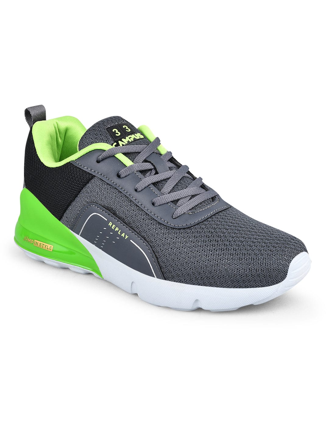 KIDOS-CHILD Grey Child Running Shoes - Image 2