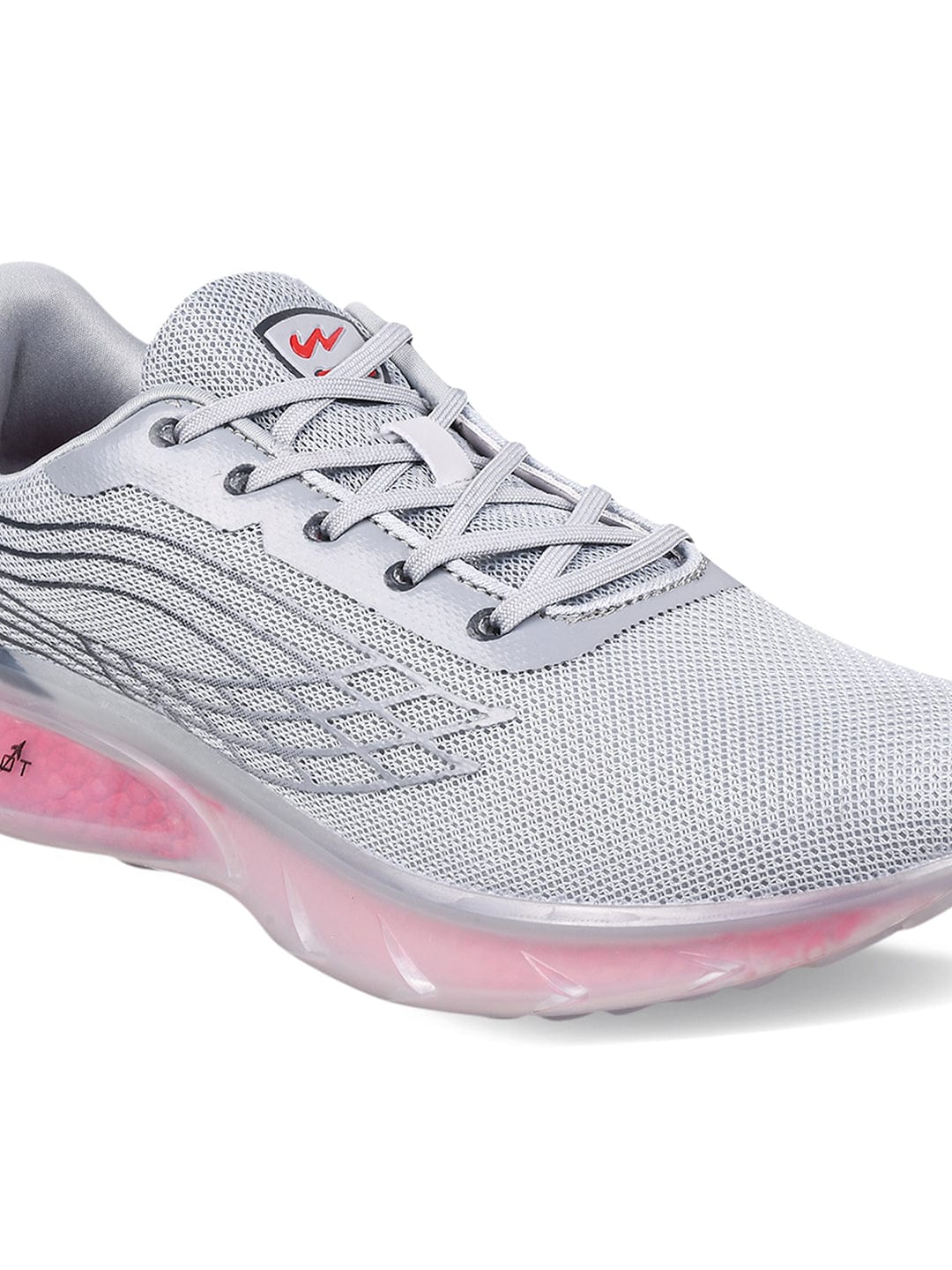 KIZER Grey Men's Sports Shoes - Image 5