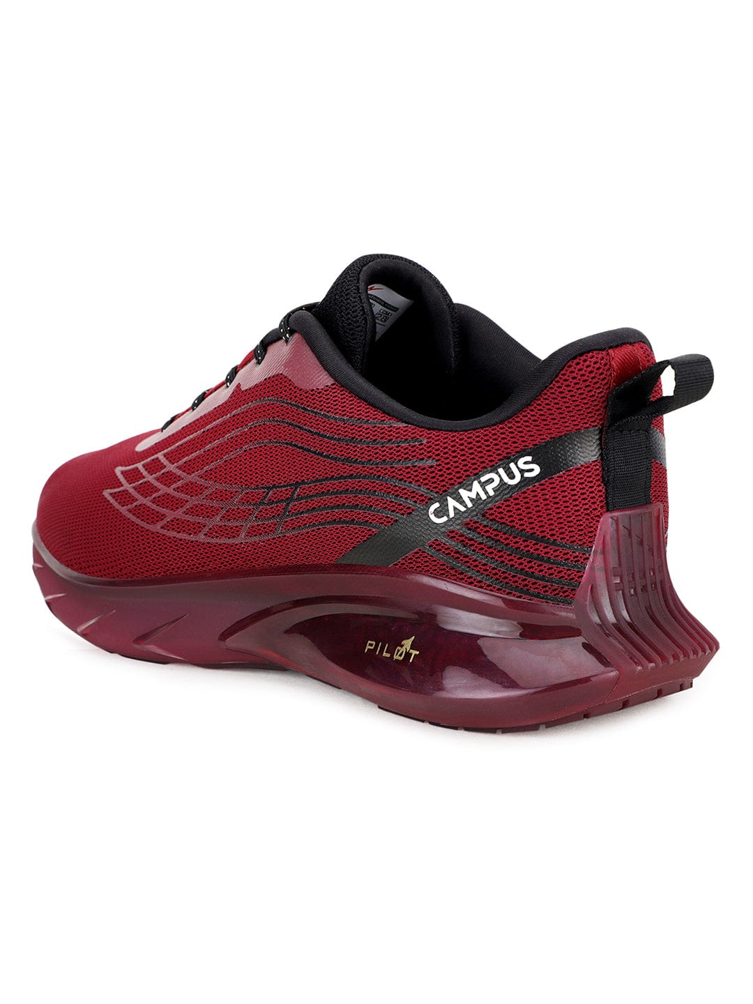 KIZER Red Men's Sports Shoes - Image 3