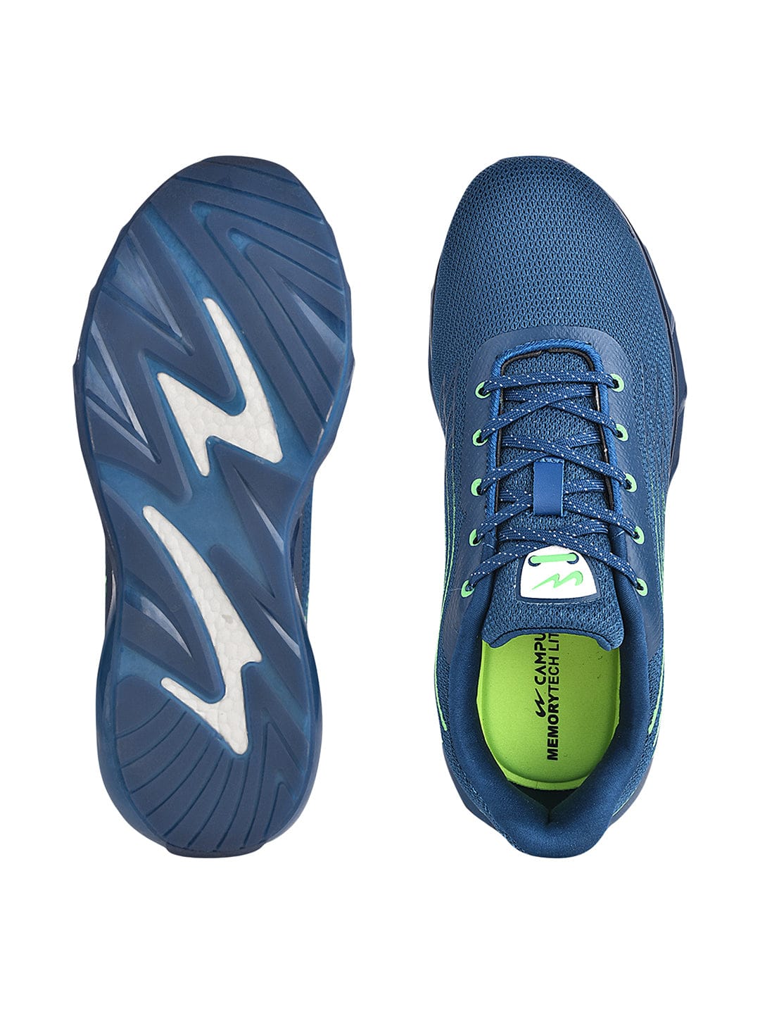 KIZER Blue Men's Sports Shoes - Image 4