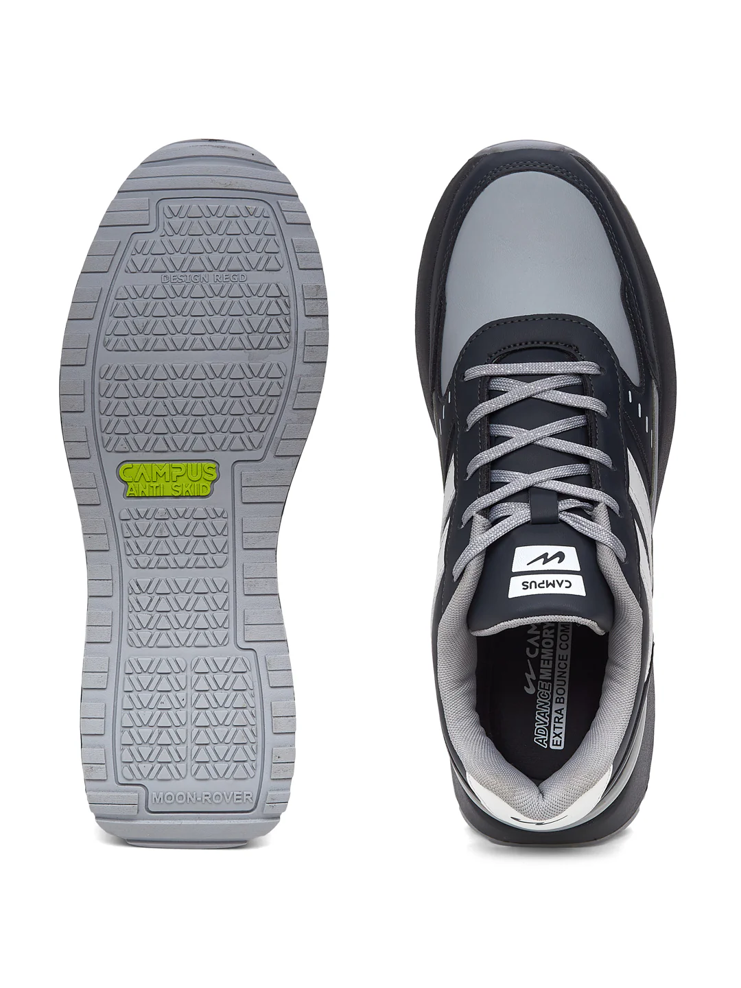 KNICK Grey Men's Sneakers - Image 5