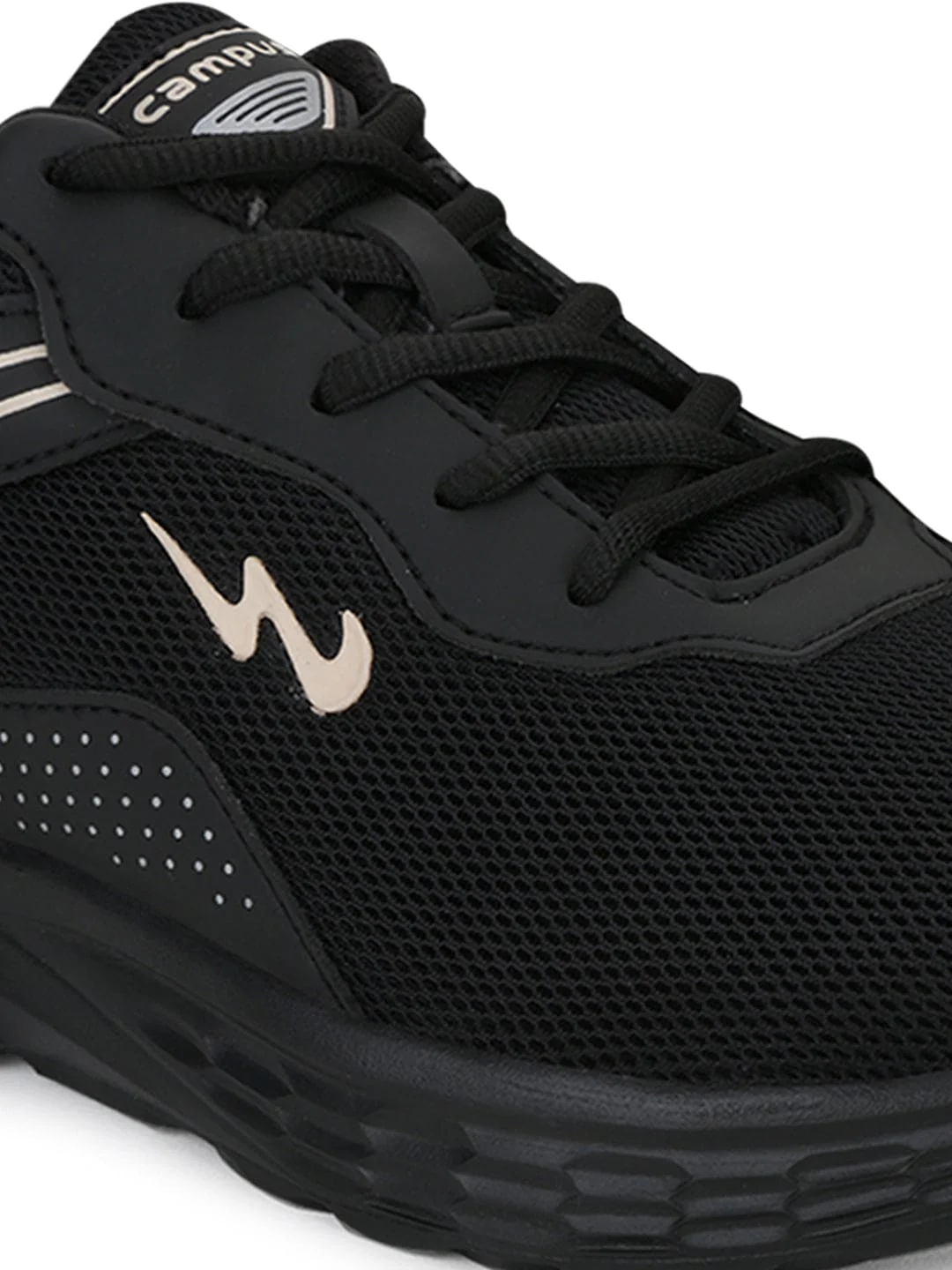 KOSMO PRO Black Men's Running Shoes - Image 4