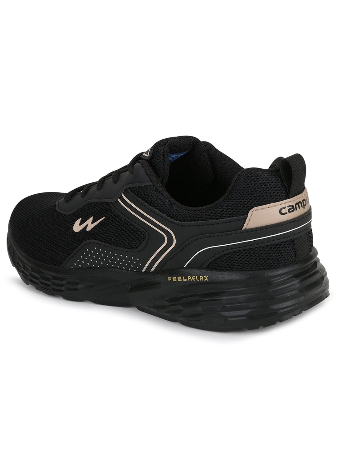 KOSMO PRO Black Men's Running Shoes - Image 5