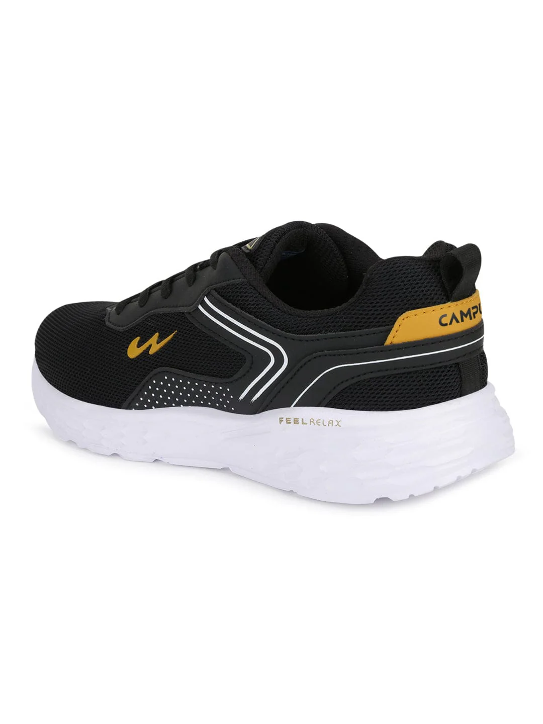 KOSMO PRO Black Men's Running Shoes - Image 3