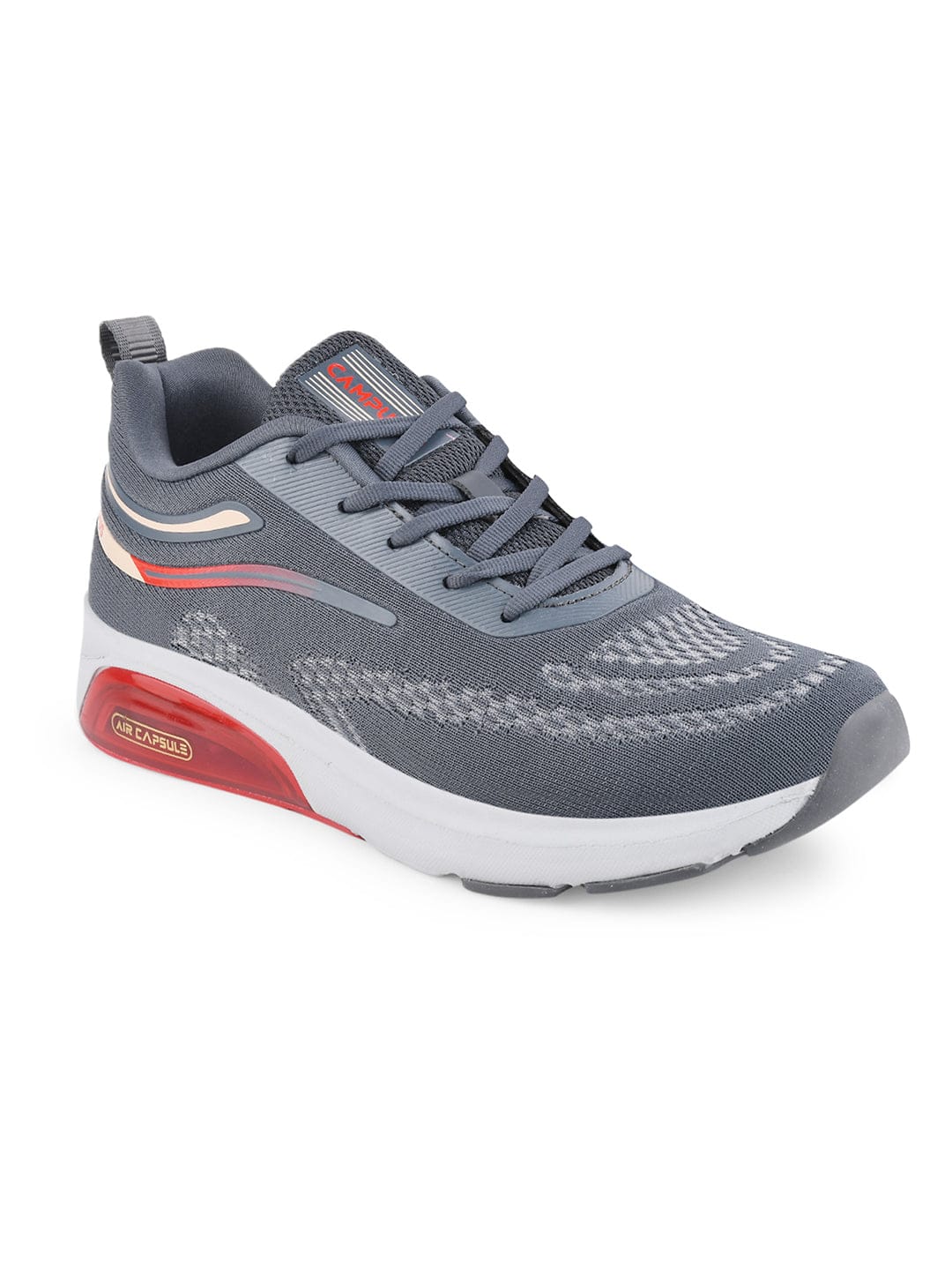 KREATION Grey Men's Running Shoes - Image 2