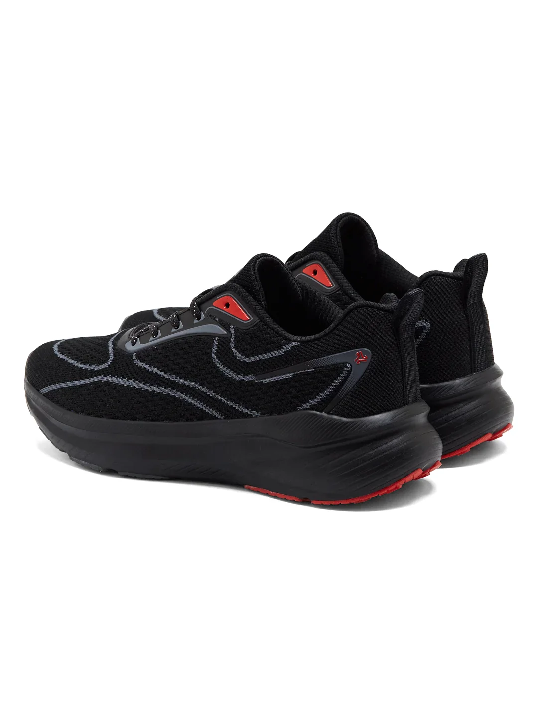 KRIVO Black  Men's Running Shoes - Image 5