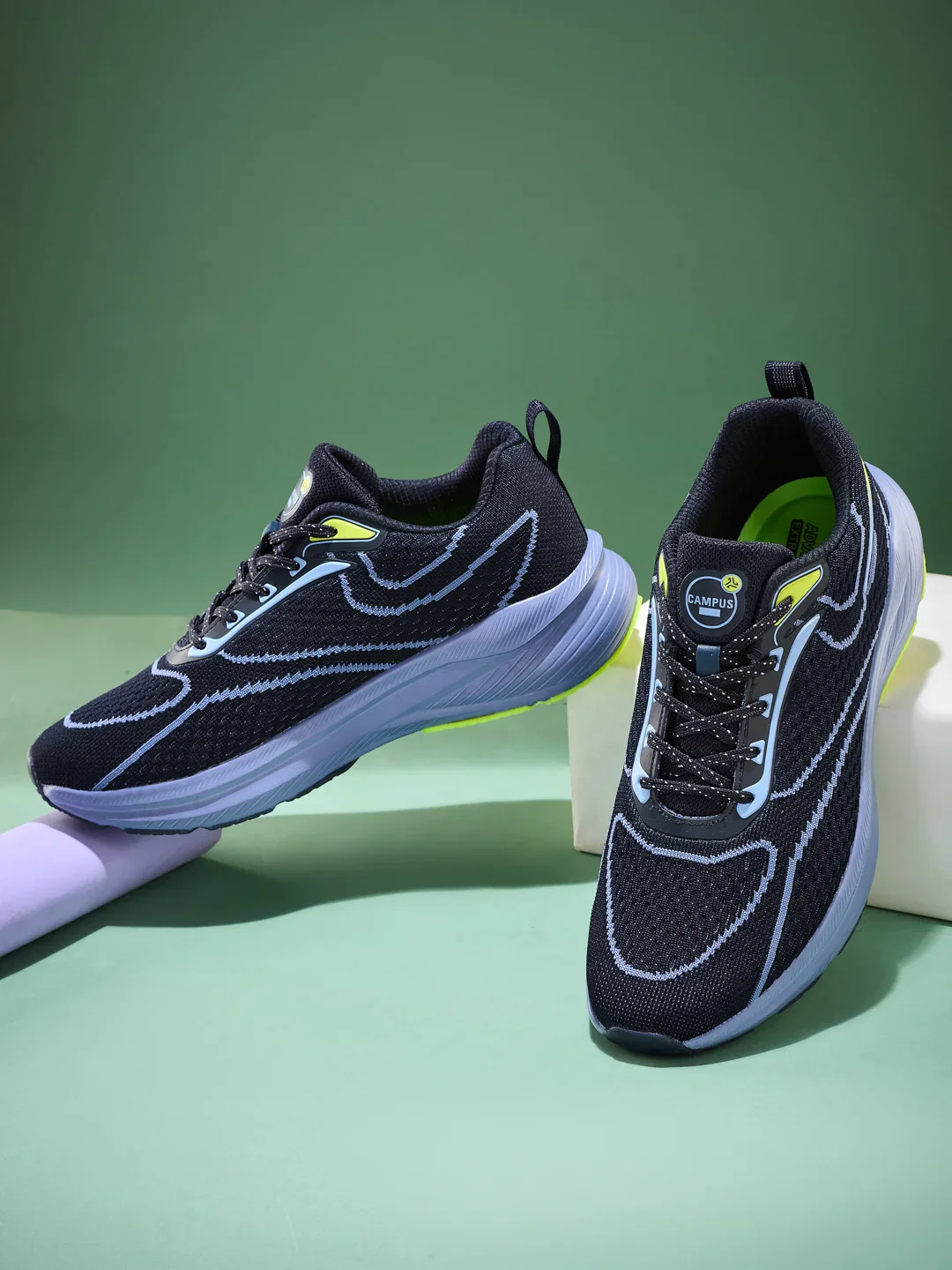 KRIVO Navy Men's Running Shoes