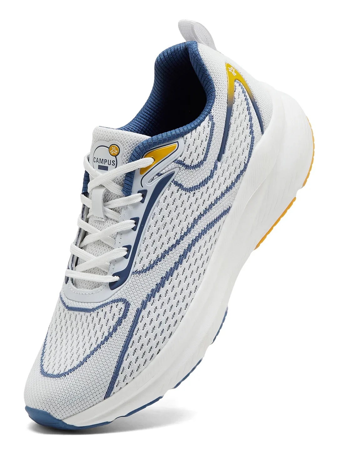 KRIVO White Men's Running Shoes - Image 3