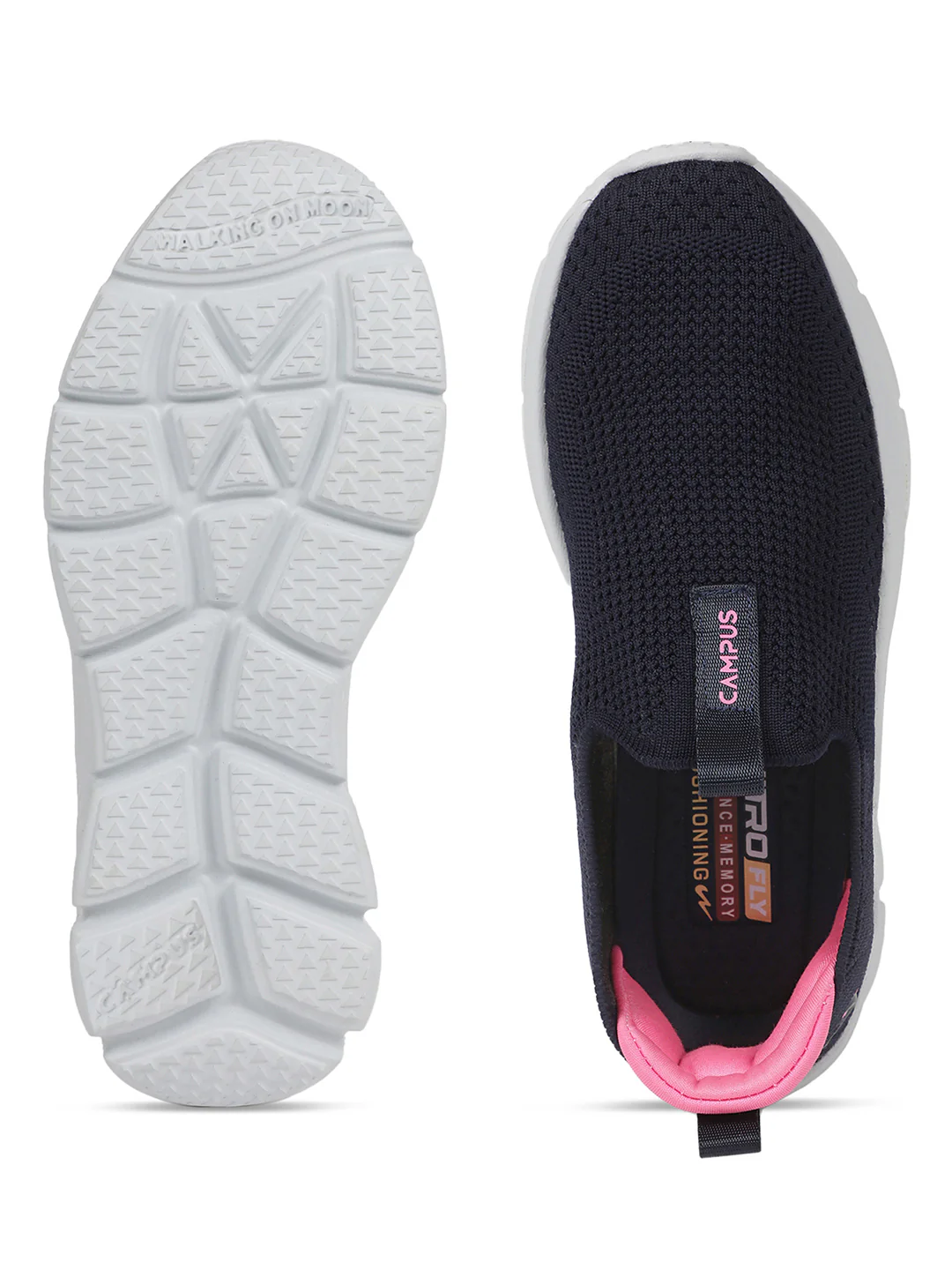 KURSTIN Navy Women's Walking shoes - Image 4