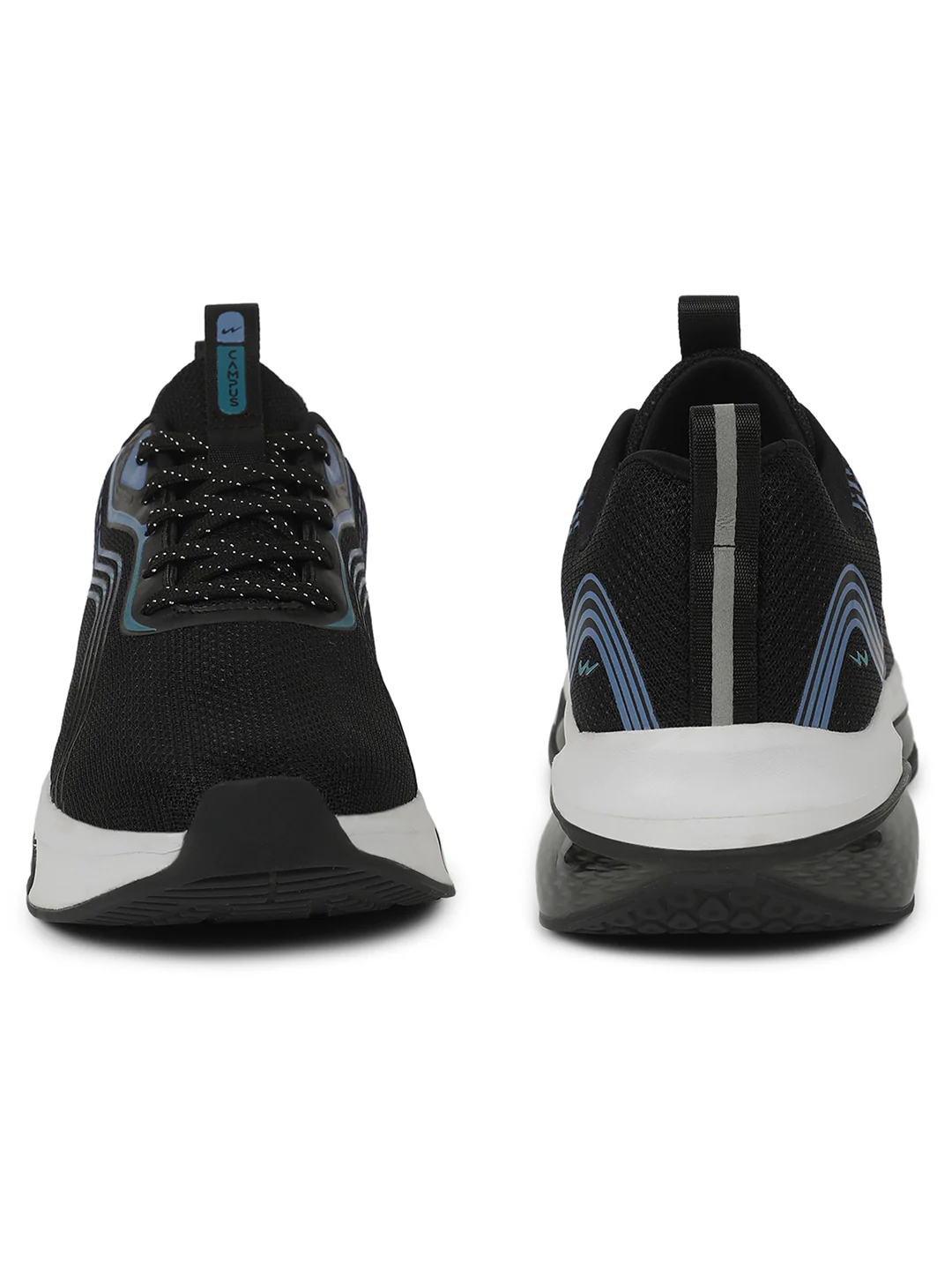 LAM Black Men's Running Shoes - Image 3