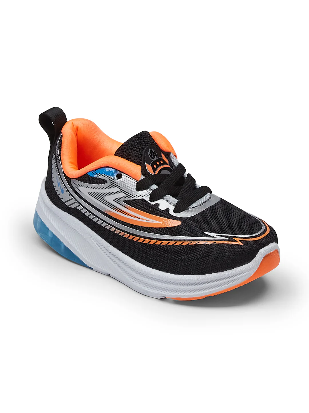 LD-01 Black Kids Running Shoes - Image 3