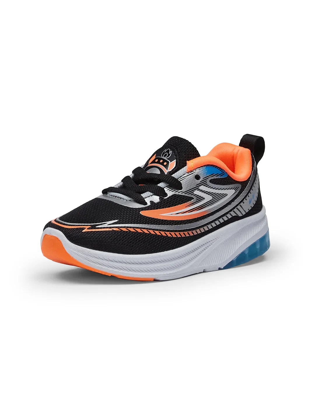 LD-01 Black Kids Running Shoes - Image 5