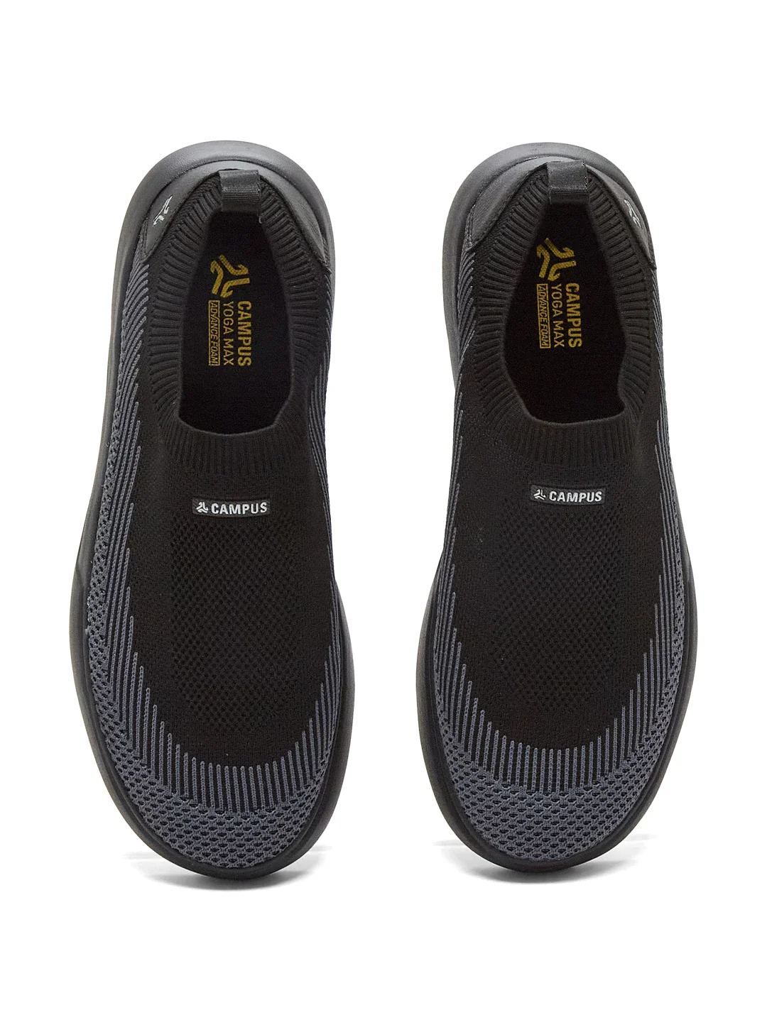 LEDGE Black Men's Walking Shoes - Image 6