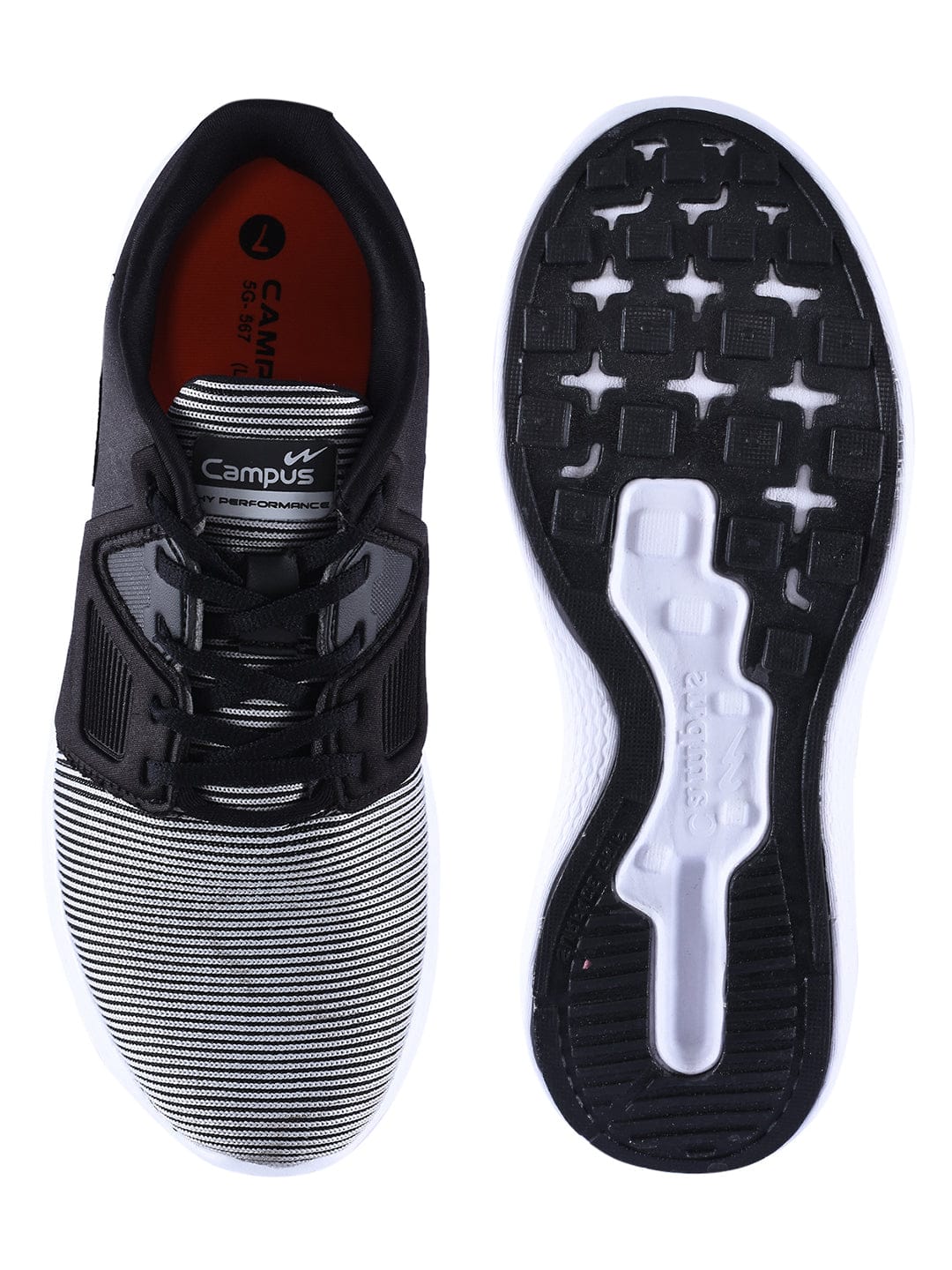 LEGEND Black Men's Running Shoes - Image 4