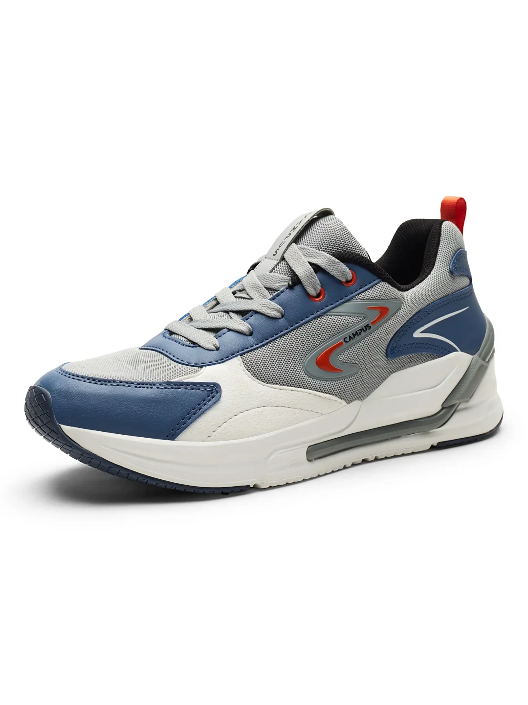 LEVEL Grey Men's Sneakers - Image 6