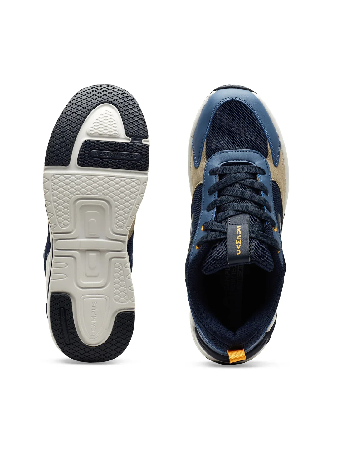 LEVEL Navy Men's Sneakers - Image 5