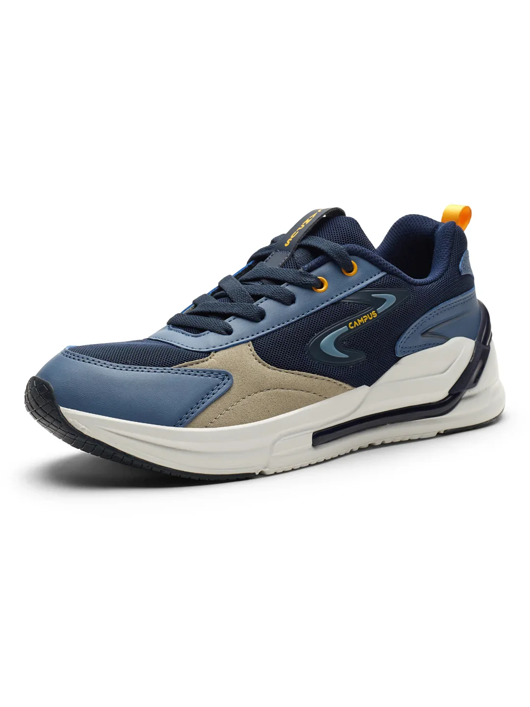 LEVEL Navy Men's Sneakers - Image 6