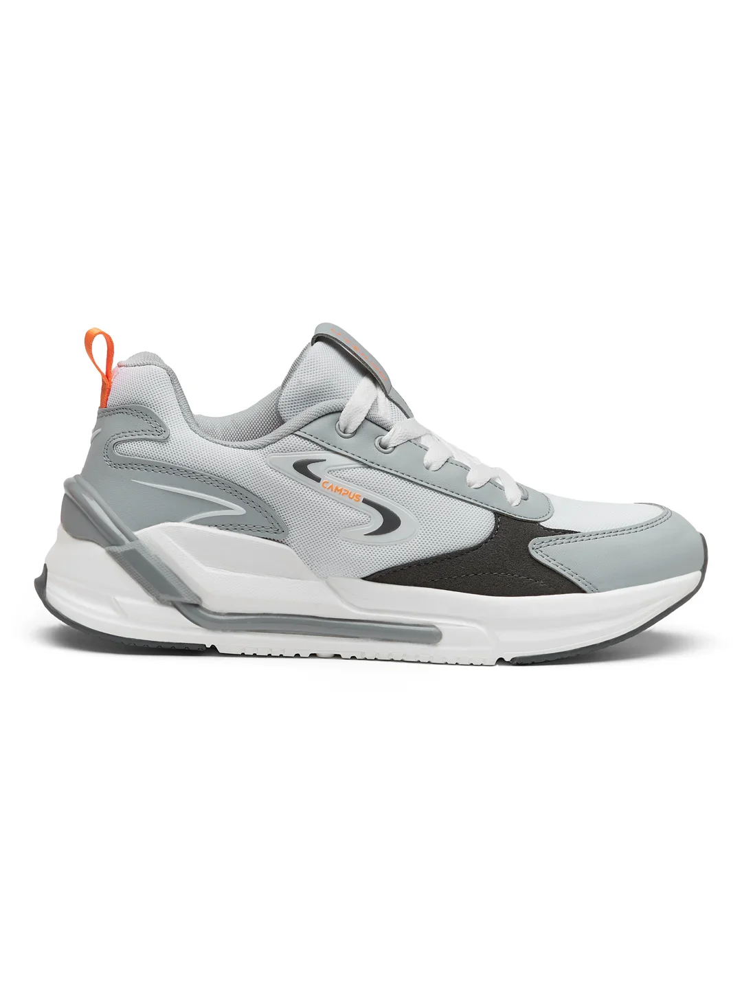 LEVEL White Men's Sneakers - Image 2