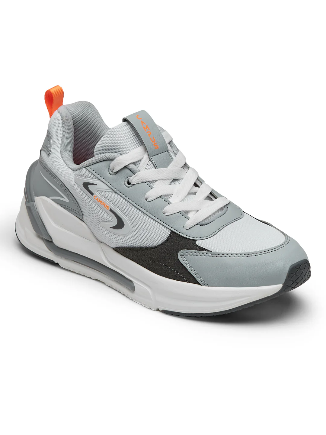 LEVEL White Men's Sneakers - Image 3