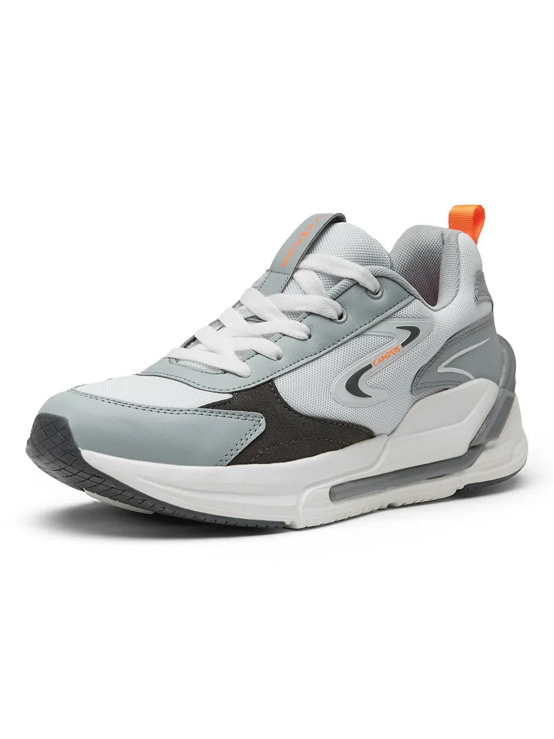 LEVEL White Men's Sneakers - Image 6
