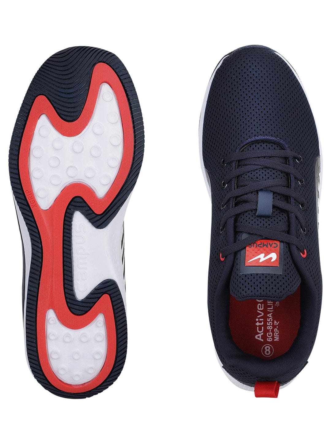 LIFT Navy Men's Running Shoes - Image 4