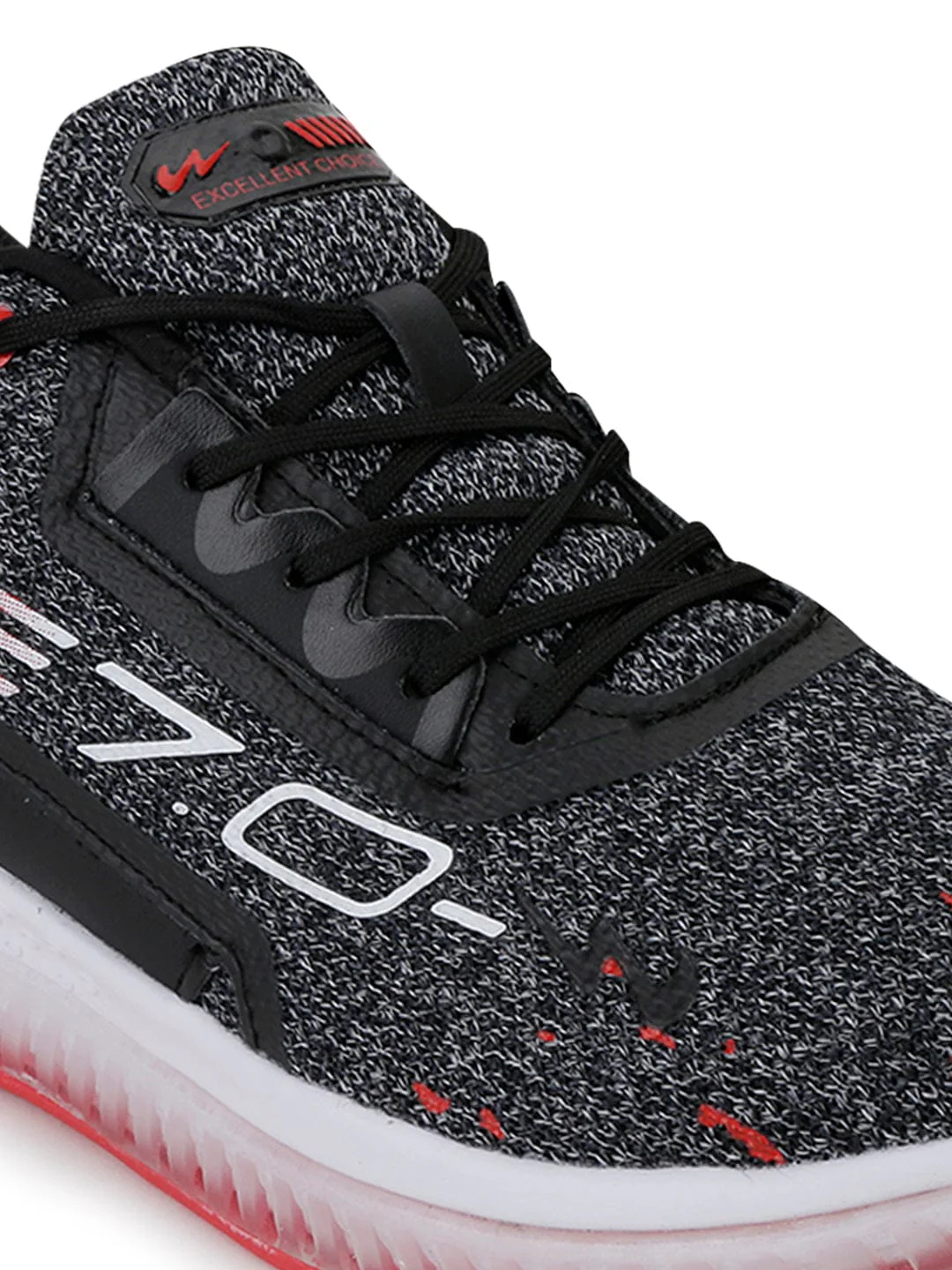 LIVVE Black Men's Running Shoes - Image 5