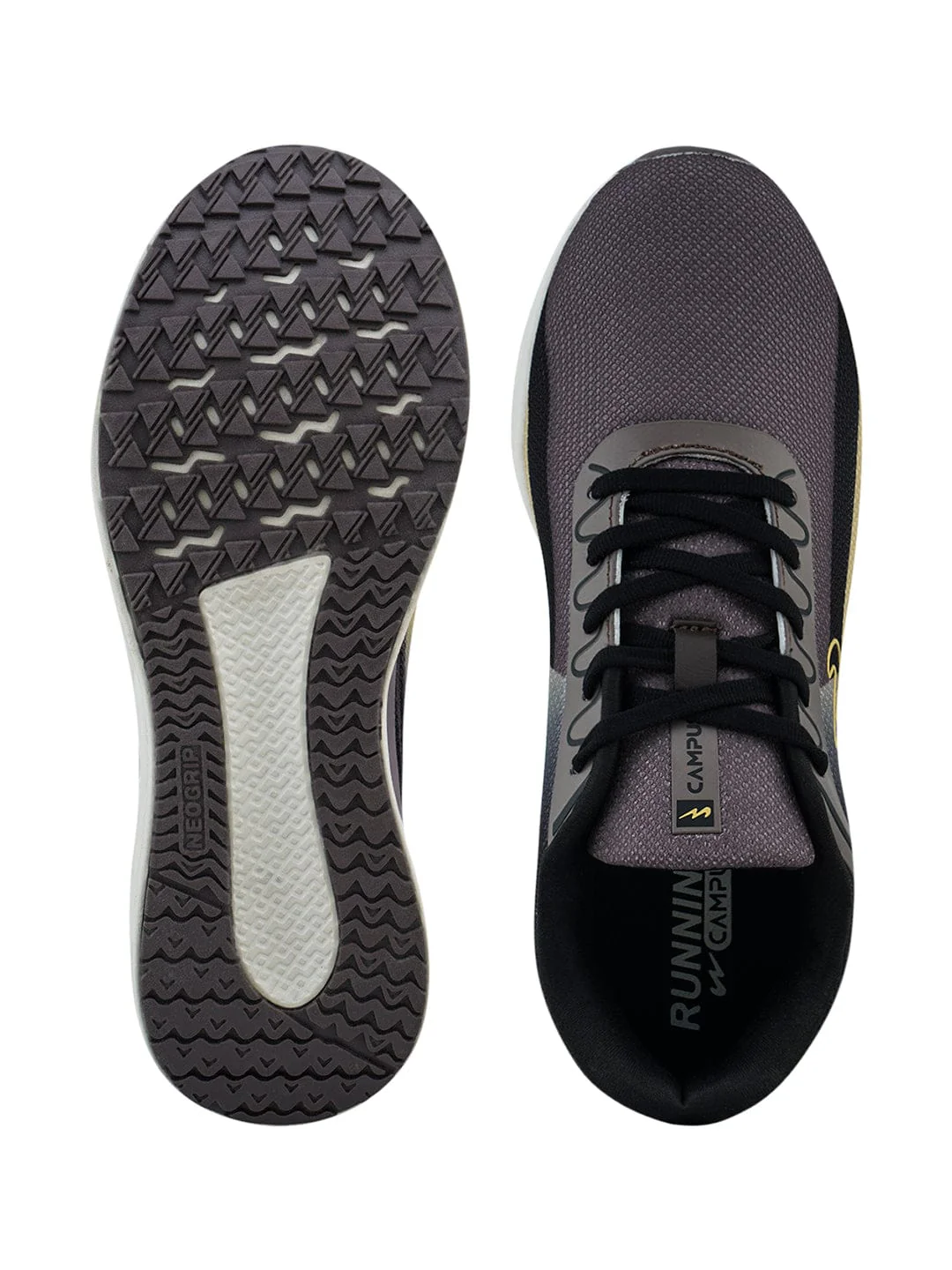 LUCAS Brown Men's Running Shoes - Image 4