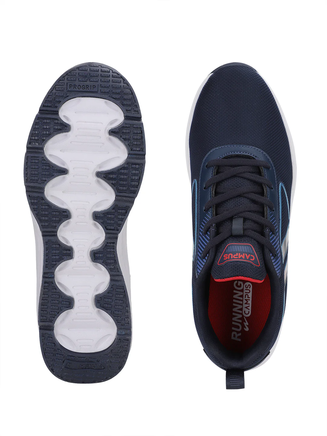 LUCIUS Navy Men's Running Shoes - Image 4