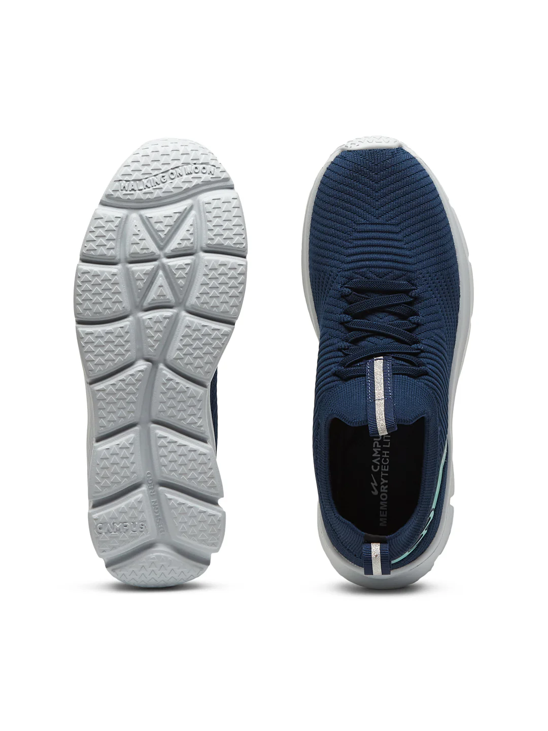LUMI Navy Women's Walking Shoes - Image 4