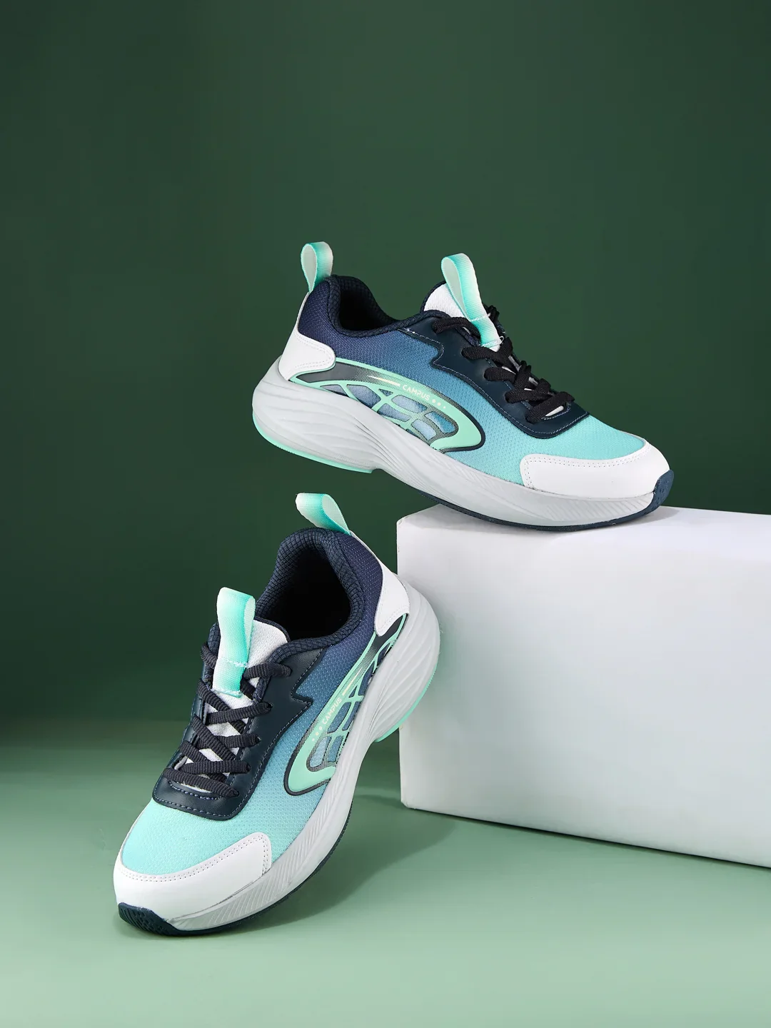 LUNAR Navy Child Running Shoes