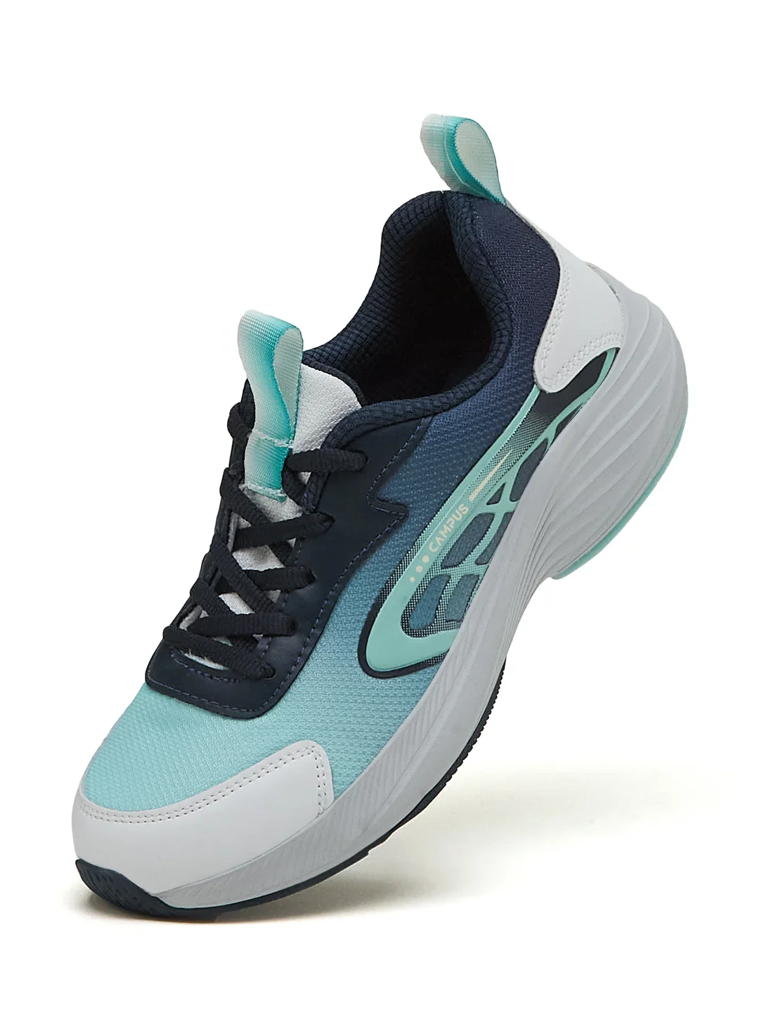 LUNAR Navy Child Running Shoes - Image 3