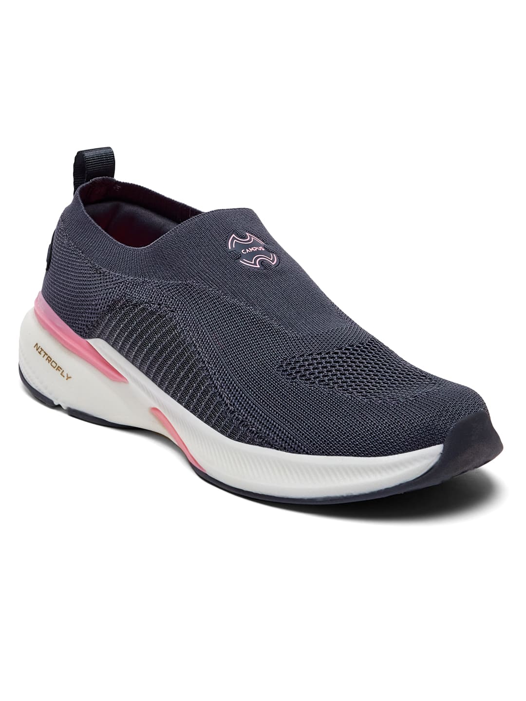MADRA Grey Women's Walking Shoes - Image 3