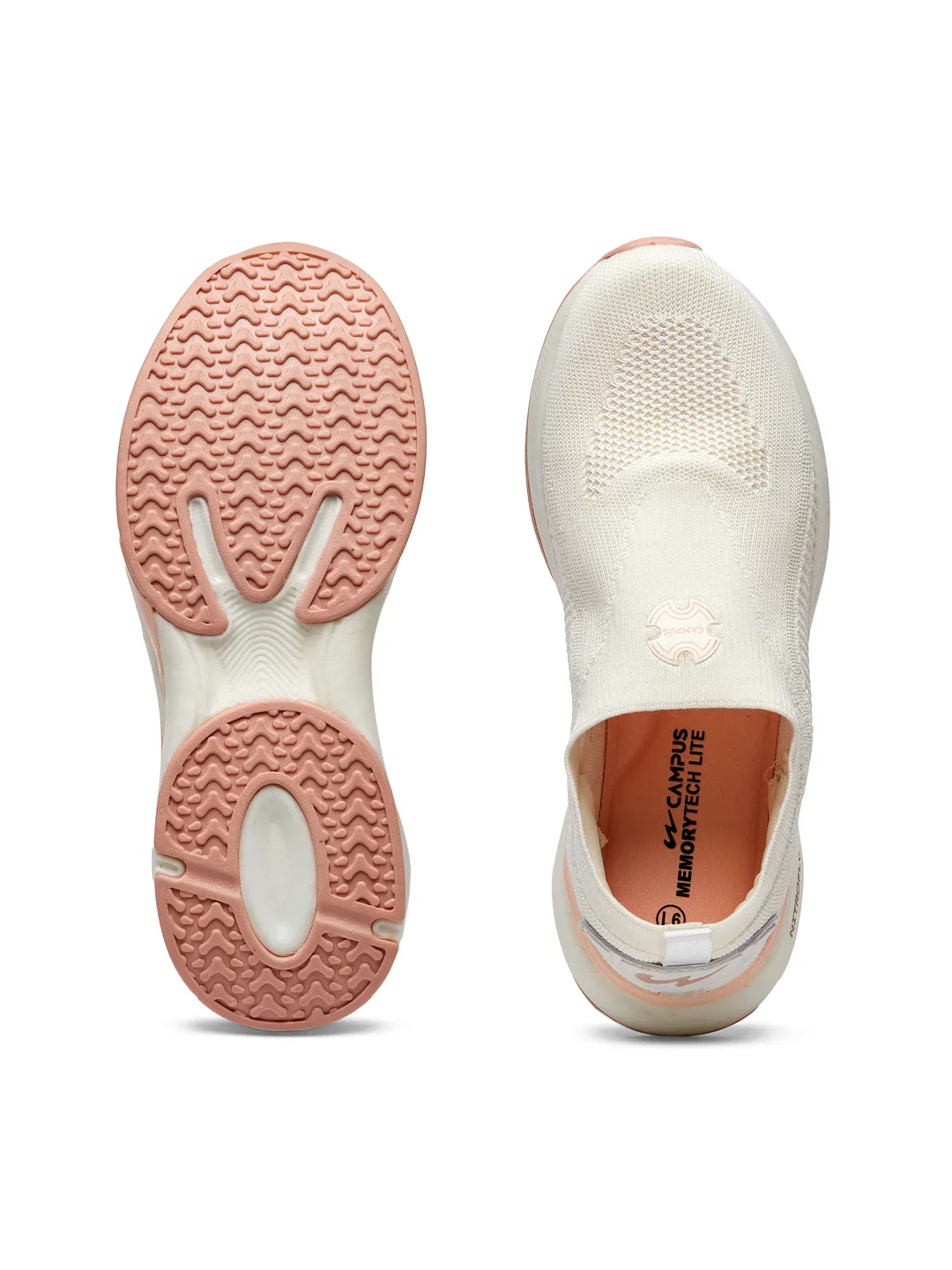 MADRA Off White Women's Walking Shoes - Image 5