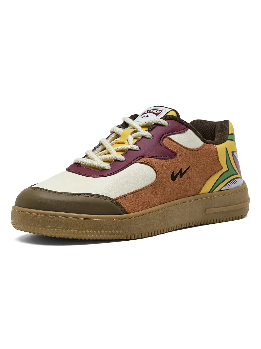 MAJESTIC Cream Women's Sneakers - Image 6