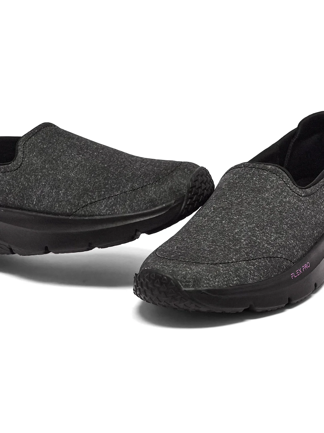 MALONE Black Women's Walking Shoes - Image 7