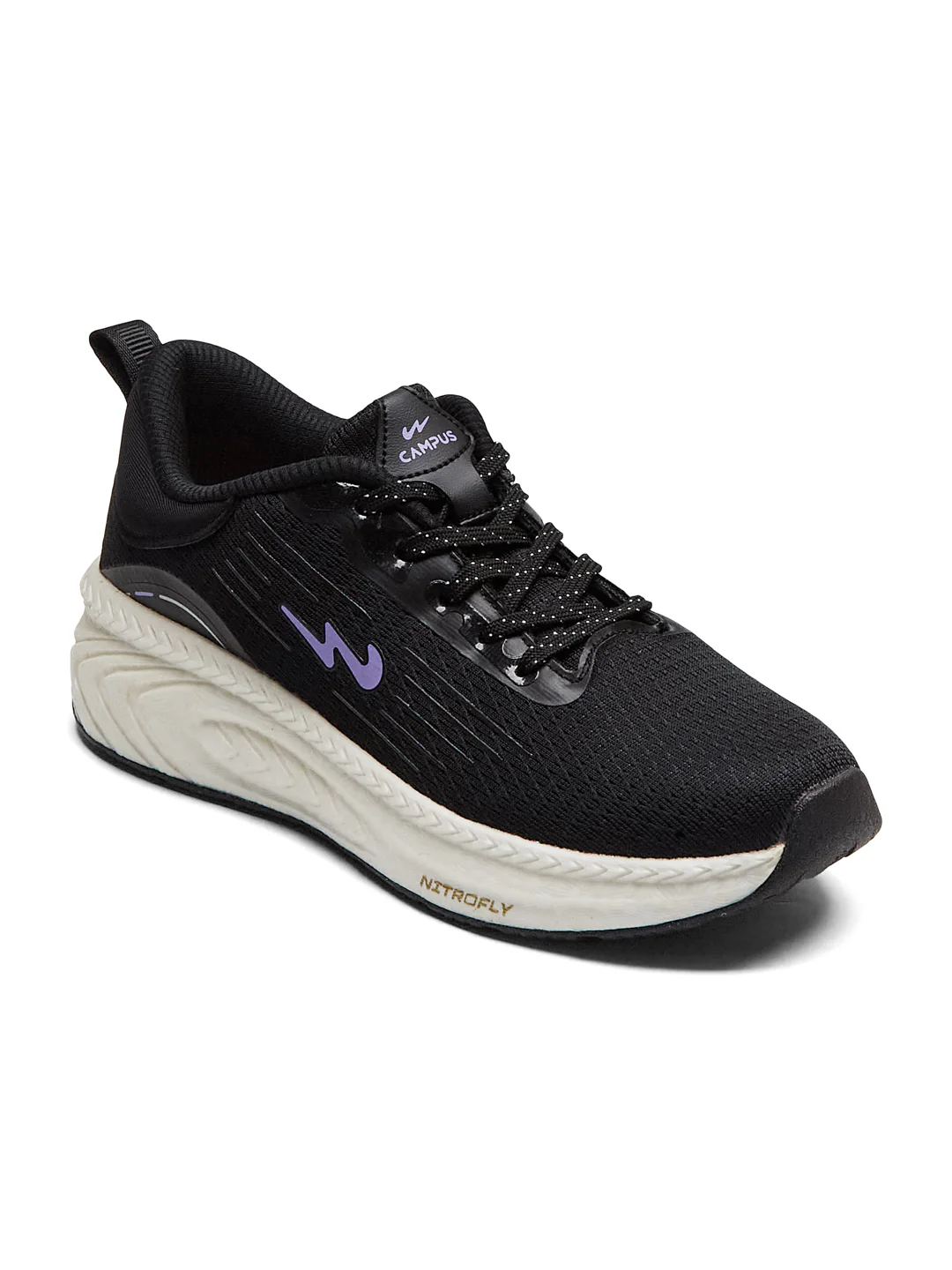 MALORE Black Women's Running Shoes - Image 2