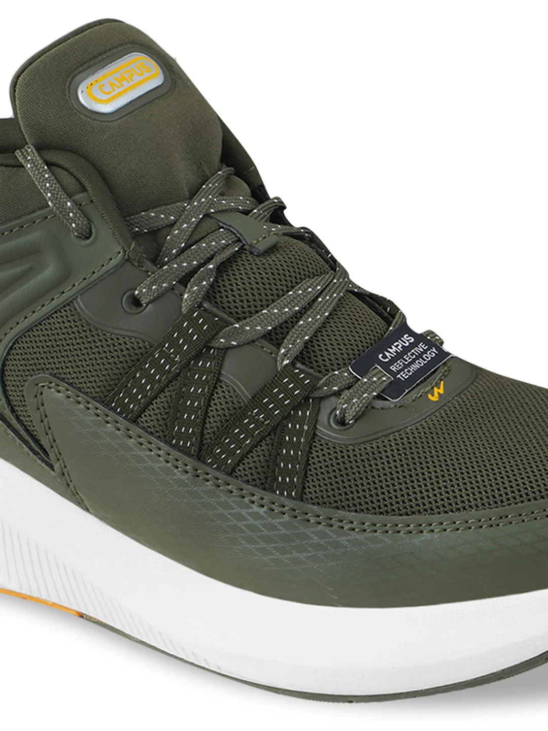 MARGOT Olive Men's Sports Shoes - Image 4