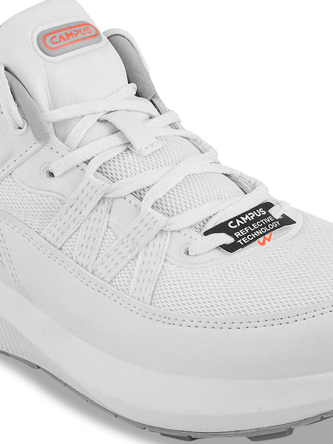 MARGOT White Men's Sports Shoes - Image 4