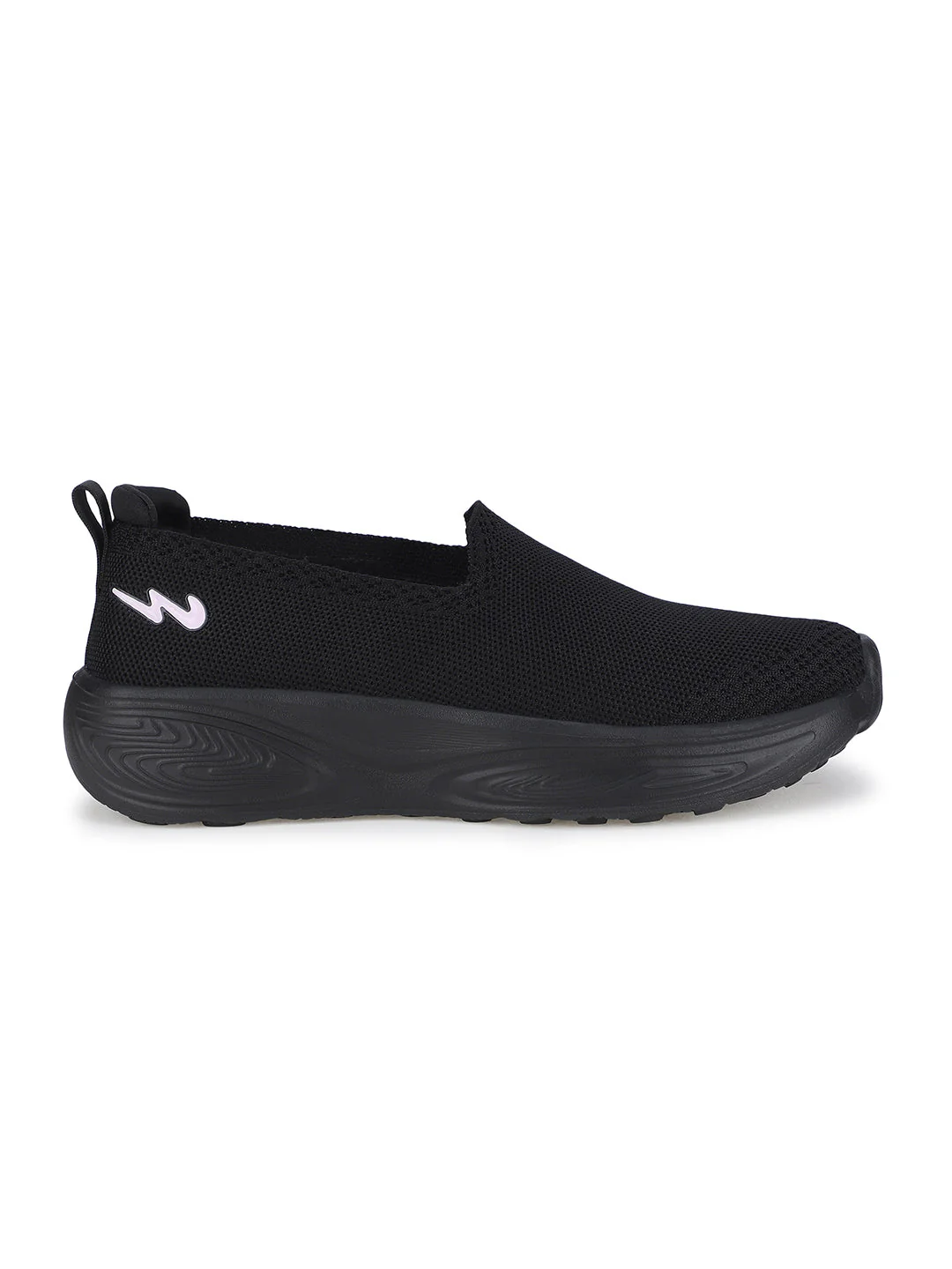 MARLIN Black Women's Walking Shoes