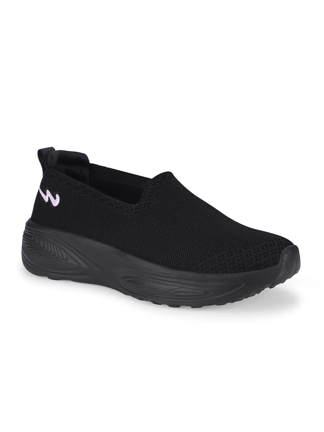 MARLIN Black Women's Walking Shoes - Image 2