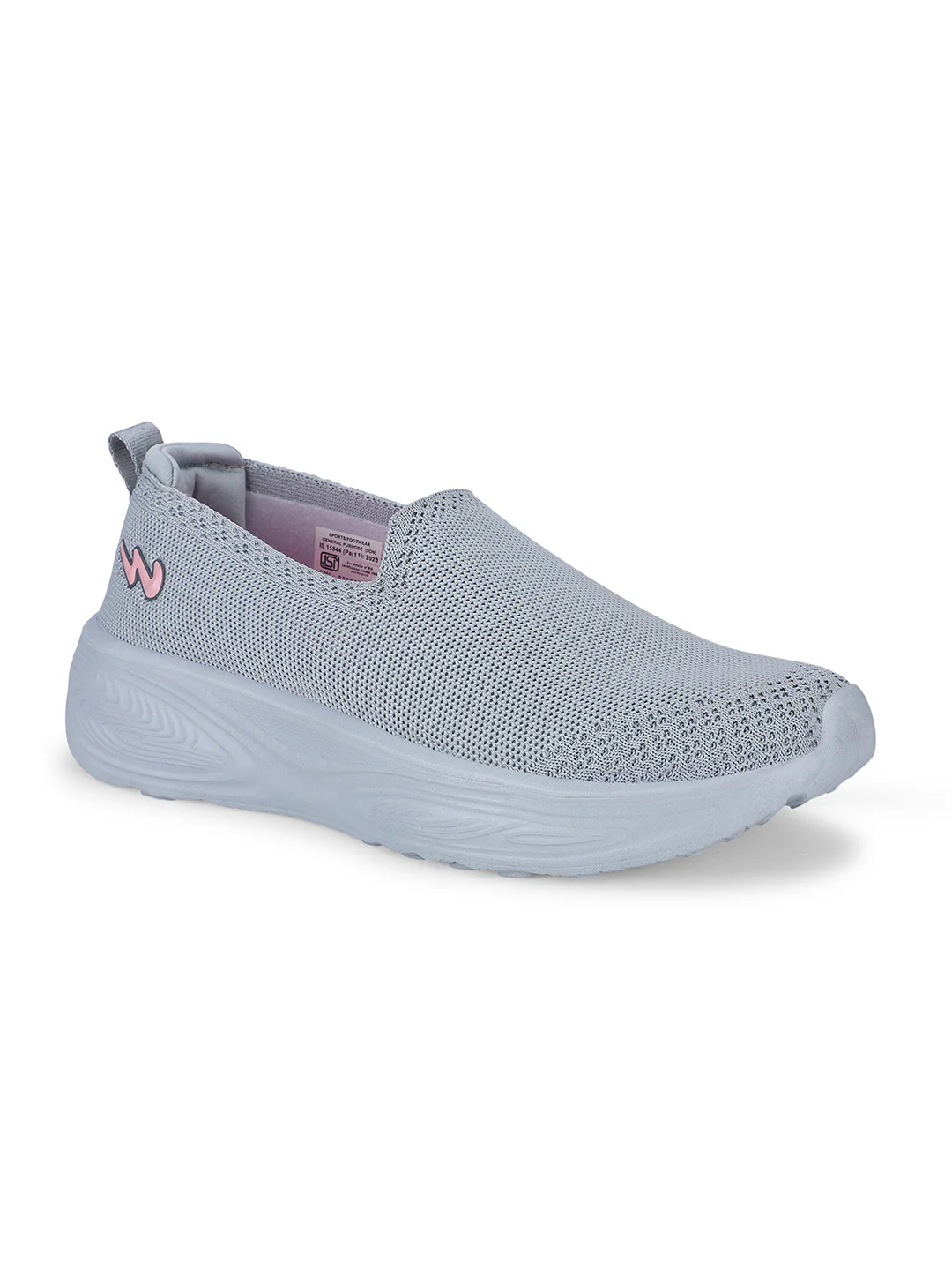 MARLIN Grey Women's Walking Shoes - Image 2