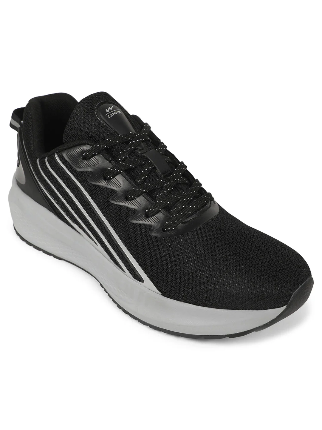 MARVRICK Black Men's Running Shoes - Image 2