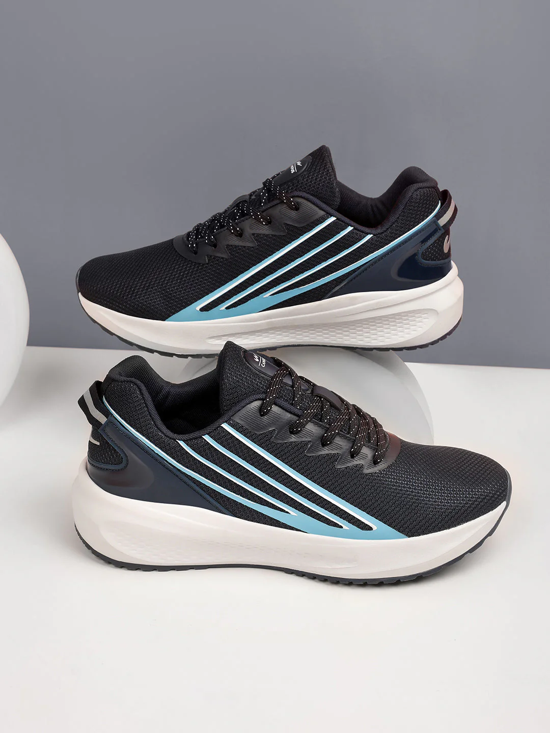 MARVRICK Black Men's Running Shoes - Image 7