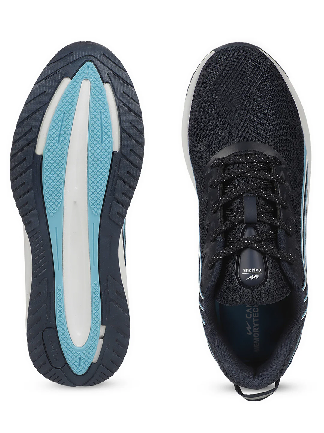 MARVRICK Blue Men's Running Shoes - Image 4